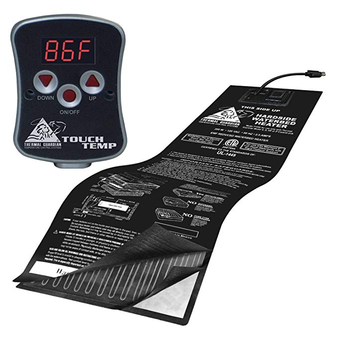 INNOMAX Thermal Guardian Touch Temp Solid State Hardside Waterbed Heater, Full Watt