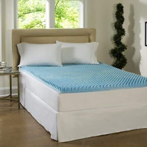 Beautyrest 3-inch Gel Memory Foam Mattress Topper & Waterproof Cover (King)