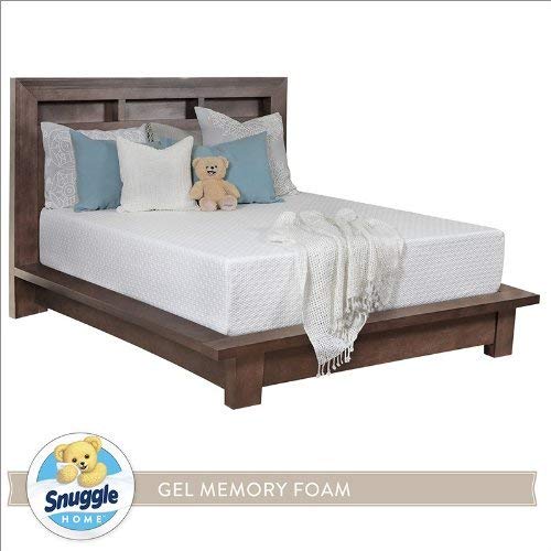 Snuggle Home 12 Inch Deluxe Gel Memory Foam Mattress KING