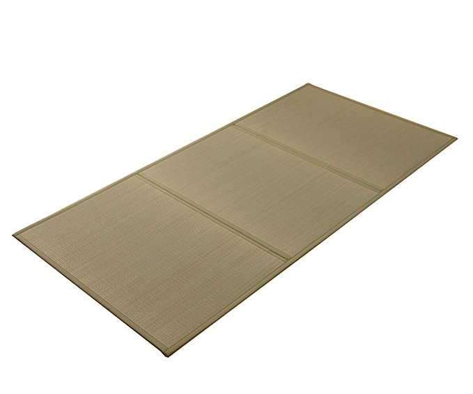 FULI Japanese Traditional Igusa Tatami Mattress, Twin XL, Green. Made in Japan