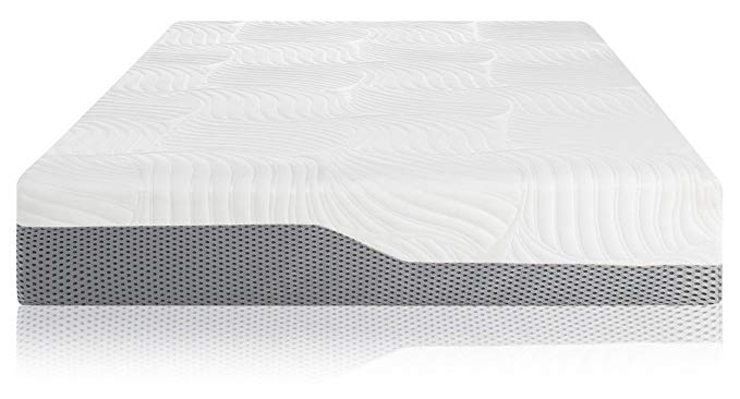 Voila Box Luxury Hybrid Coil-Spring Latex Mattress, Gel-infused Memory Foam + Coils + Latex + Triple Edge Support + Breathable Cool Sleep Technology, 100 Night Sleep Trial (12