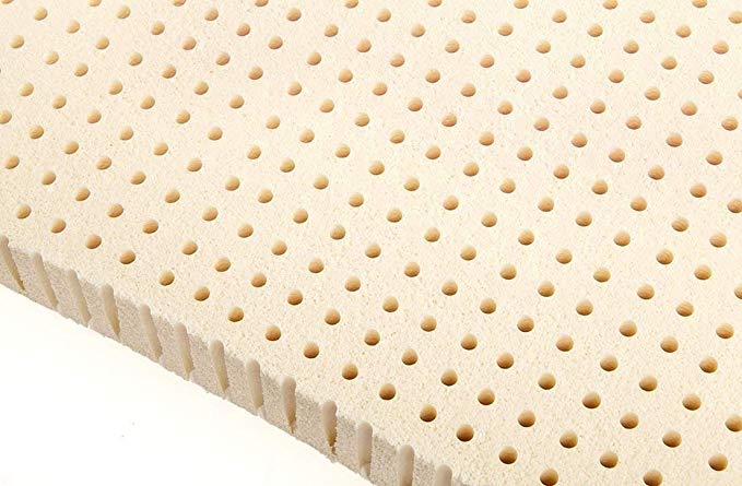 Ultimate Sleep 2 Inch 100% Natural Latex Foam Mattress Pad Topper, Full