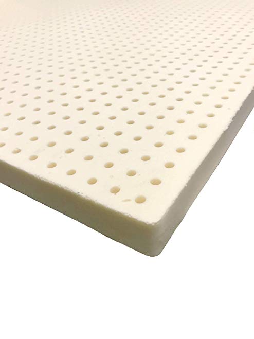 OrganicTextiles Organic Latex Mattress Topper (GOLS Certified), With Organic Cotton Topper Covering For Extended Durability - King Size, Medium Firmness 2