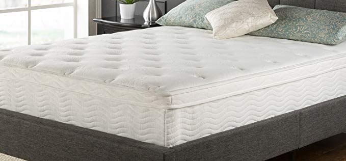 Night Therapy Spring 12 Inch Euro Box Top Spring Mattress, Twin