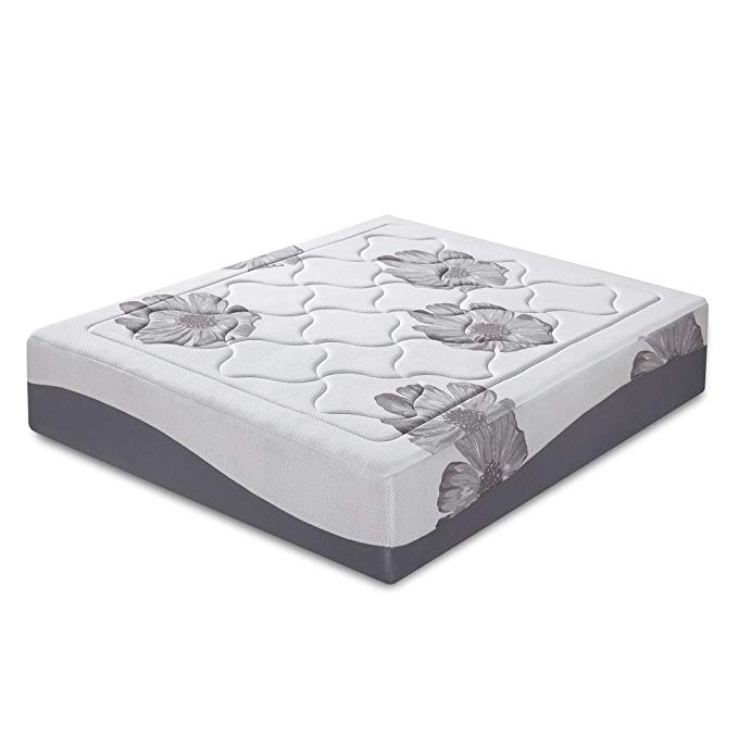 Olee Sleep 12 Inch I Gel Top Tencel Memory Foam Mattress 12FM01F