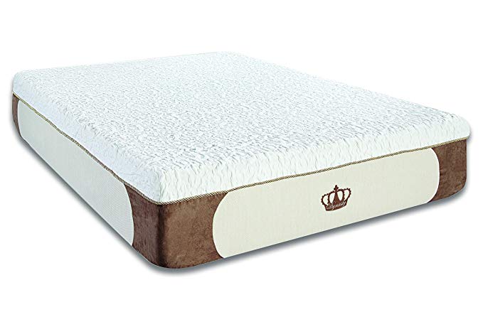 DynastyMattress New! 14-Inch Grand CoolBreeze Gel Memory Foam Mattress (Split King)