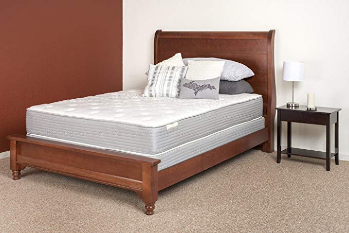 Twin XL Restonic Comfort Care Select Amherst Plush Mattress Set with Regular Foundation