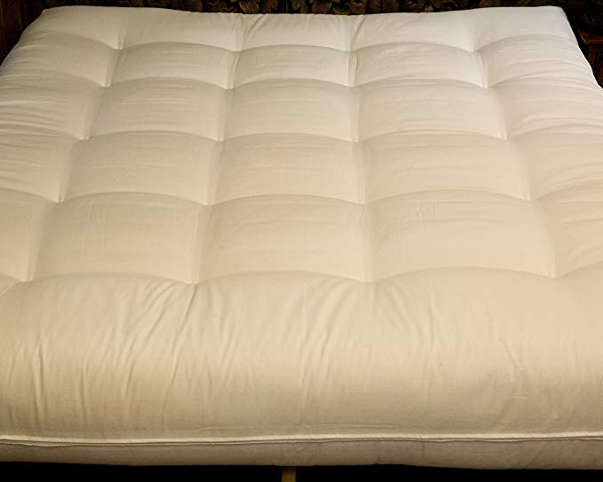 Cotton Cloud Natural Beds and Furniture Hawthorne Queen Size Bed Mattress