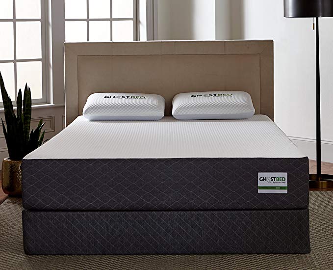 GhostBed Cooling Gel Memory Foam 11 Inch Mattress, Queen