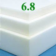 Waterproof Cover included with Cal-King 2 Inch Soft Sleeper 6.8 Visco Elastic Memory Foam Mattress Topper USA Made