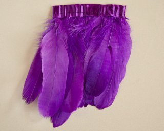 Duck Duck Goose Feather Trim (ass't Colors) By Shine Trim