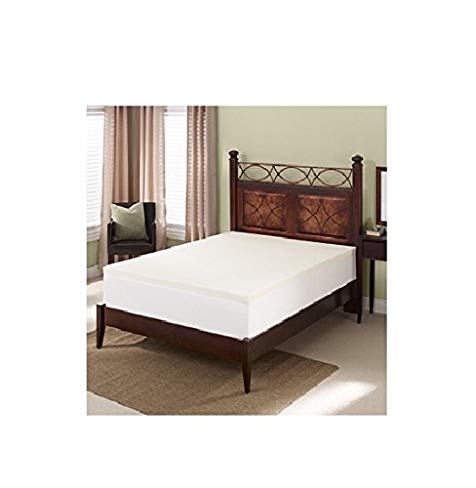 Serta Deluxe 2 Inch Memory Foam Mattress Topper, Size Queen (MP12835)