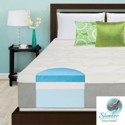 Slumber Solutions 14 Inch Queen-size Gel Memory Foam Mattress Medium Firm