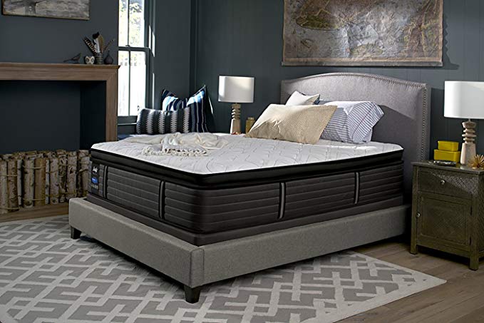 Sealy Posturepedic King Response Premium Barrett Court IV Cushion Firm Pillow Top Mattress