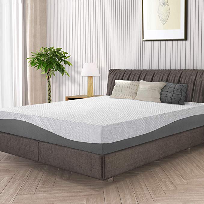 Olee Sleep 10 in Aquarius Memory Foam Mattress Full 10FM02F