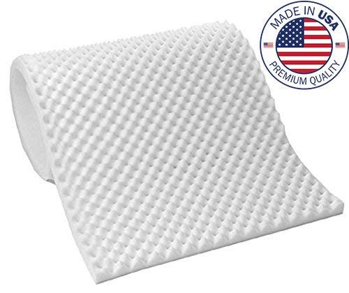 Vaunn Medical Egg Crate Convoluted Foam Mattress Pad - 3