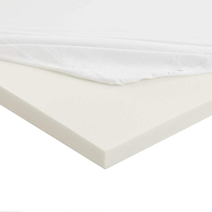 Sleep Innovations Anti-Allergy Memory Foam Mattress Topper, King