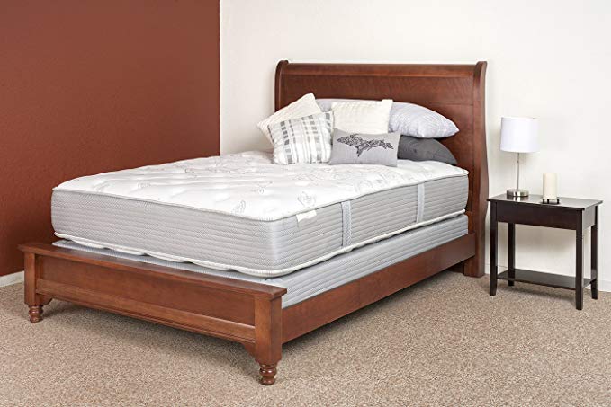 Twin XL Restonic Comfort Care Select Danby Plush Mattress Set with Regular Foundation