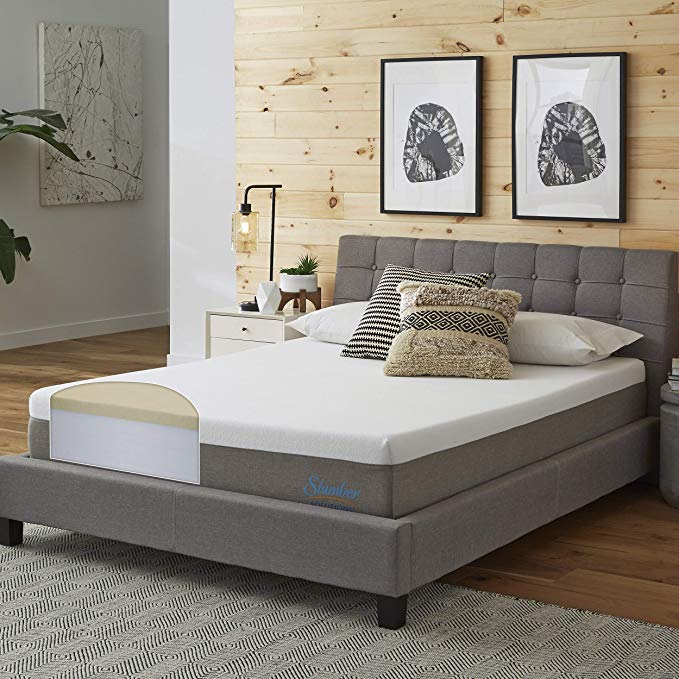 Slumber Solutions 10-inch Essentials King-Size Memory Foam Mattress Firm Firm